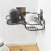 1x Stainless Steel Bathroom Corner Shelf Shower Shampoo Soap Cosmetic Shelves Bathroom Accessories Storage Organizer Rack Holder