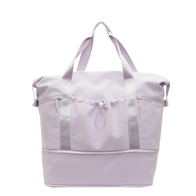 Large-capacity Short-trip Travel Bag, Lightweight Outdoor Sports Gym Bag, Can Be Attached To a Trolley, Portable Hand-held Storage Bag