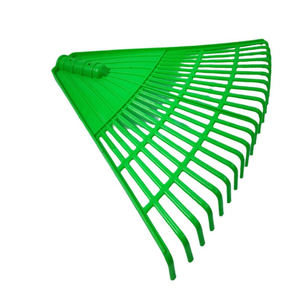 Lawn Rake Head Replacement Multipurpose for Spring Shrub Grass with 21 Tines