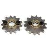 Front Engine 420# 17mm 20mm 10T-19T Toothed Sprocket & Fixed Plate Lock For Dirt Pit Monkey Dax Bike Go Kart ATV Quad Motorcycle