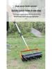 New Rolling Lawn Aerator Oxygenator & Soil Cultivator Tool