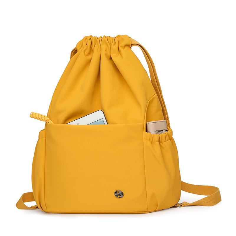 Outdoor Drawstring Backpack Women's Large Capacity Sports Backpack