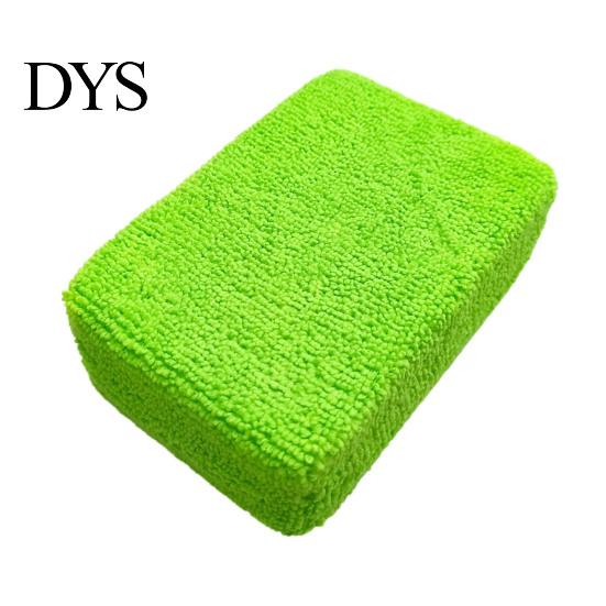 Non Scratch Glass Tile Cleaner Microfiber Car Wash Sponge, High Density Soft Cleaning Pad, Household Multi Purpose Duster Washable Reusable