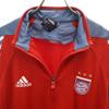 Adidas Bayern Munich Track Jacket L Red Jersey Men's Used