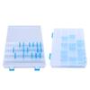 Fishing Tackle Tray Plastic Clear Lightweight Fishing Tackle Storage Box with Inserts for Fishhook