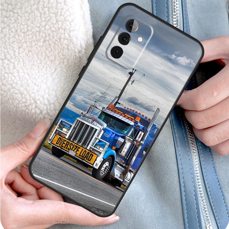 Truck Car Phone Case For Samsung Galaxy A55 A35 A25 A15 A51 A71 A12 A32 A52 A13 A33 A53 A14 A34 A54