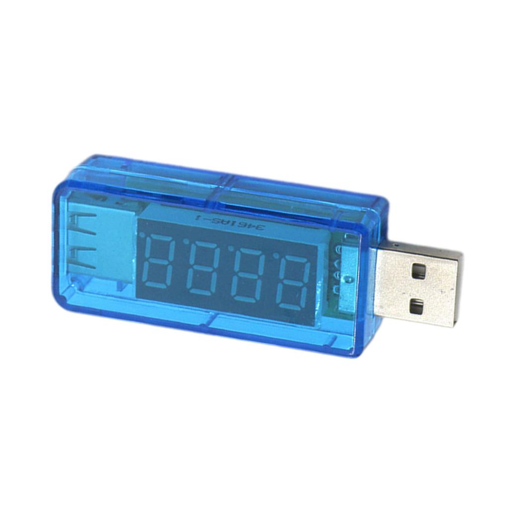 USB Power Tester Portable Voltmeter Ammeter USB Charger Voltages Tester Multimeter for Charging Status Detection