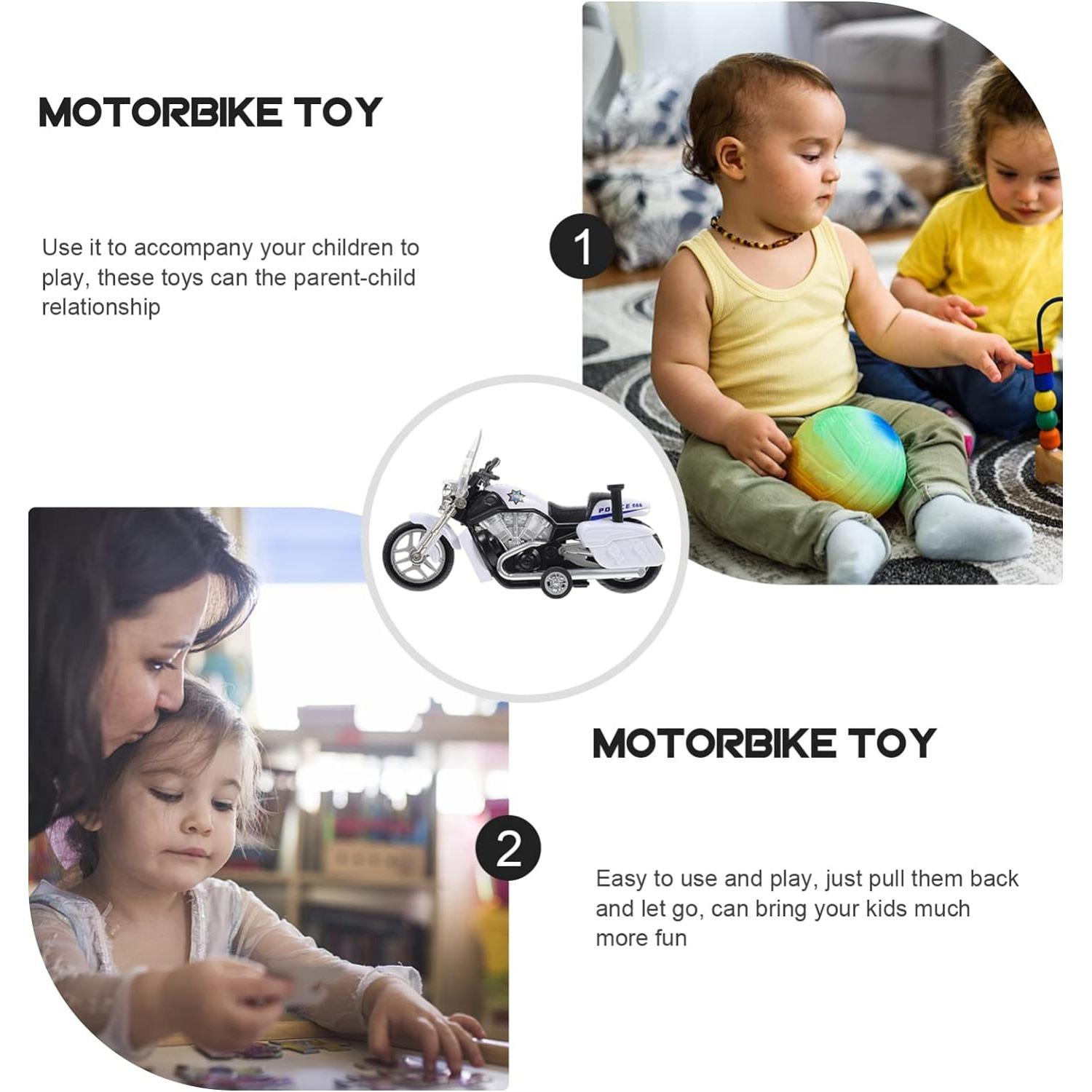 1/12 полицейский мотоцикл — фото 12