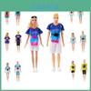 Novo Boneco Ken da Moda de 30cm Para Homens e Meninas Esportes de Verão e Casal Casual Comércio Transfronteiriço