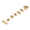 7pcs CCMT060204 11IR 16ER MGMN200 DCMT070204 Turning Tools Carbide Inserts For Shank Lathe Boring Bar