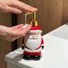 Refillable Christmas Soap Dispenser Santa Pump Bottle Cute Lotion Bottle  Festival