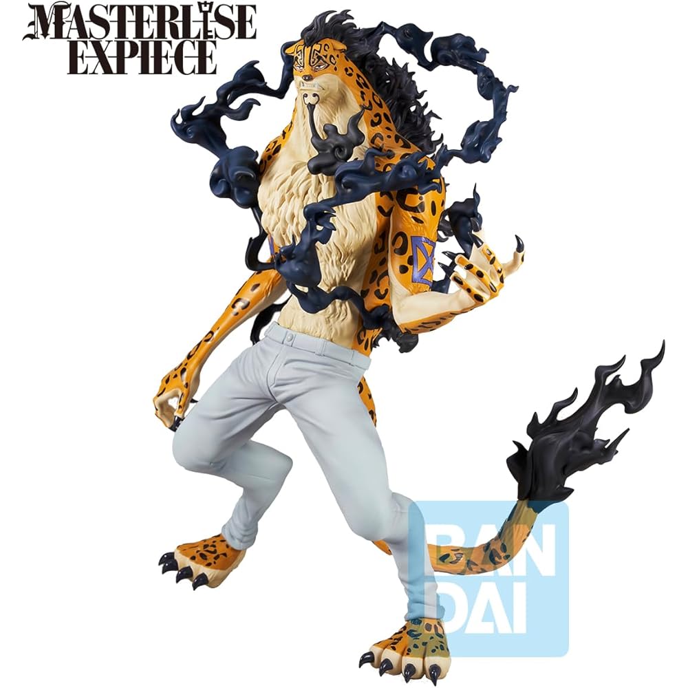 Ichiban Kuji One Piece Rob Lucci Egghead Masterlies Collector Figure 7 inches