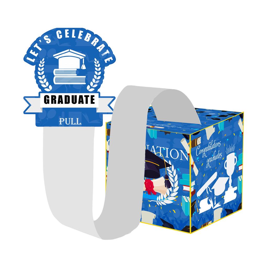 Graduation Theme, Money Gift Box, Party Game, Draw Money, Surprise Box Decoration, Paper Lottery Box
