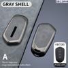 Zinc Alloy +Leather Car Key Case Cover Shell Fob  For Geely Livan 7 EV Max X3 Pro Car Interior Styling Keychain Accessories