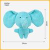 Boredom-Relief Plush Dog Toy: Sound-Making, Teething-Resistant, for Puppies & Large Dogs