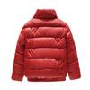 New down cotton cotton jacket thickened short stand-up collar cotton-padded jacket mother clothing bread jacket small winter coat