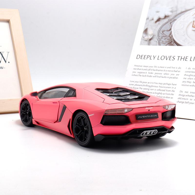 Lamborghini Aventador Lp700-4 Aventador Velký Býk Sportovní Auto Nůžkové Dveře Simulace Slitina Model Auta Plně Otevírací Dveře Gta 1:18 Kovových odlévaných měřítek M