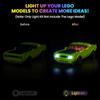 Upgraded Led Light Kit Compatible with Lego Speed Champions Dodge Challenger SRT Hellcat Sports Car Building Set, Lights Decoration Compatible with
