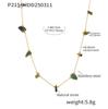 Bohemian Irregular Stone Necklace: Retro, Versatile Clavicle Chain for Women