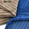 Meetee 50/100*150cm Striped Cotton Corduroy Fabric Decorative Cloth for Sofa Pillows Plush Toy DIY Clothing Sewing Home Textiles
