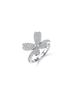 Iceball Butterfly Pave Ring