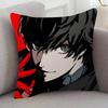 GAME Persona  Soft Comfortable Pillow Case Cartoon For Sofa Living Cat Room Home Office Retro Decor Protective Cover