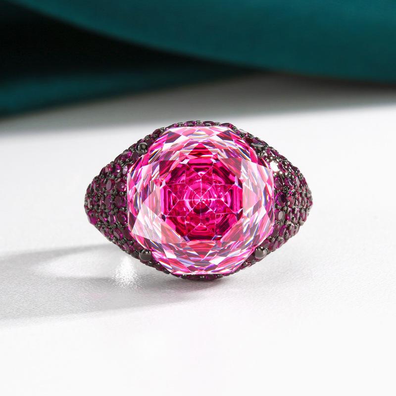 Luxury Zirconia Rings for Women 2025 New Fashion Ring Ladys Wedding Party Jewelry Accessories