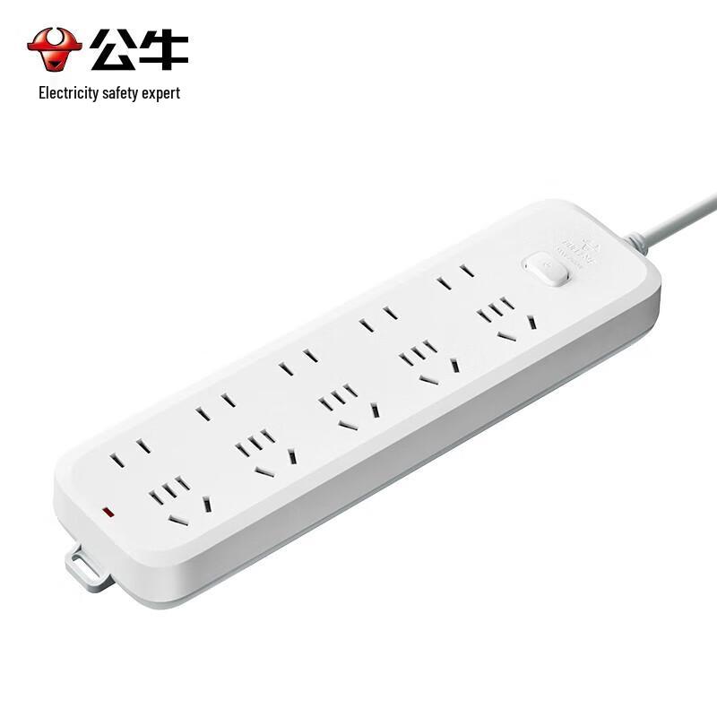 BULL New National Standard 10-Outlet Power Strip CN plug (adapter included)