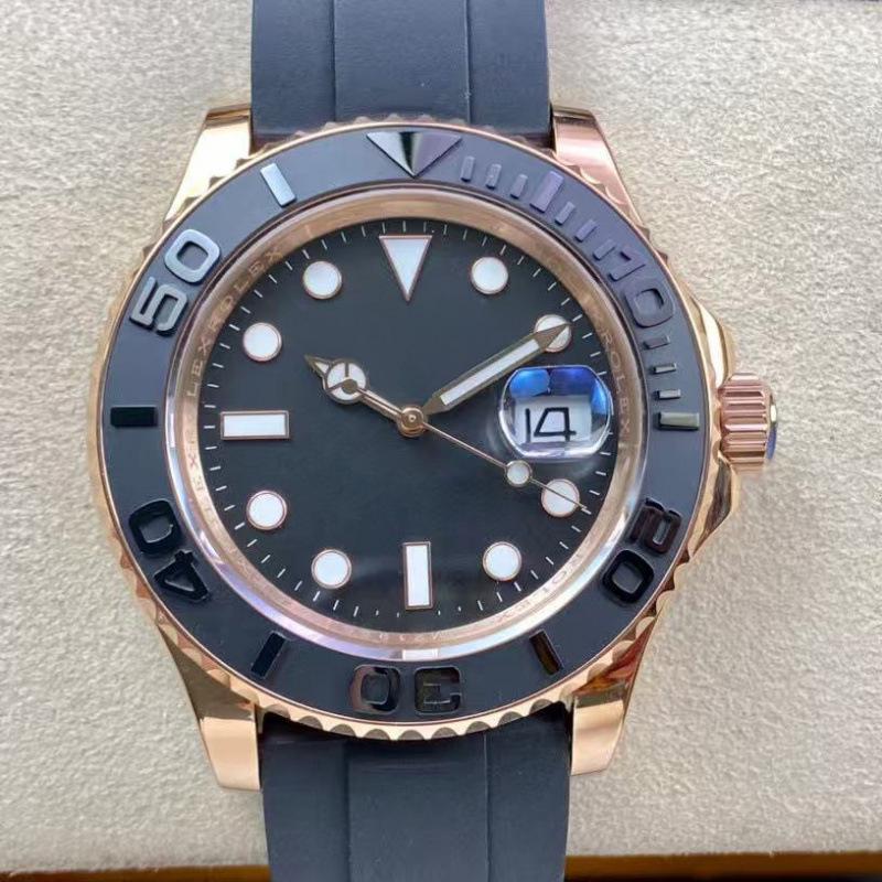 Rolex Yacht-Master 126622 40mm Quadrante Grigio Cinturino in Gomma Orologio Automatico di Lusso da Uomo