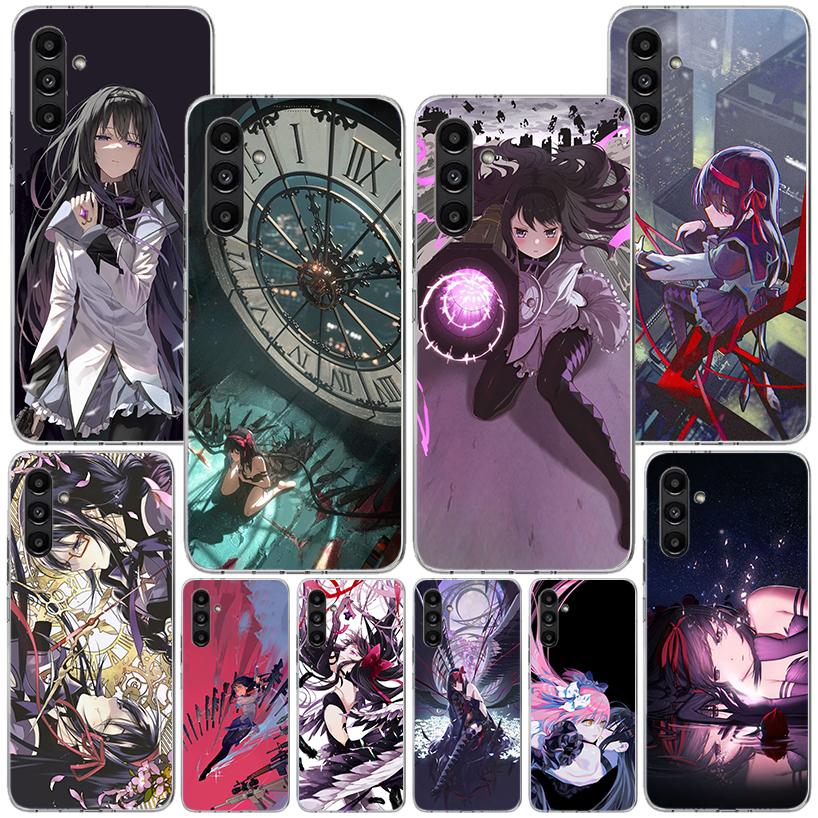 Madoka Magica Homura Phnoe Case for Samsung Galaxy A17 A37 A57 A16 A26 A36 A56 A15 A14 A13 A55 A54 A53 A35 A34 A33 A25 A24 A23 A