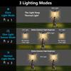 Vintage Solar Lights Outdoor Waterproof Solar LED Outdoor Lighting Warm Christmas Lights Outdoor Solar Lamp with Motion Sensor
