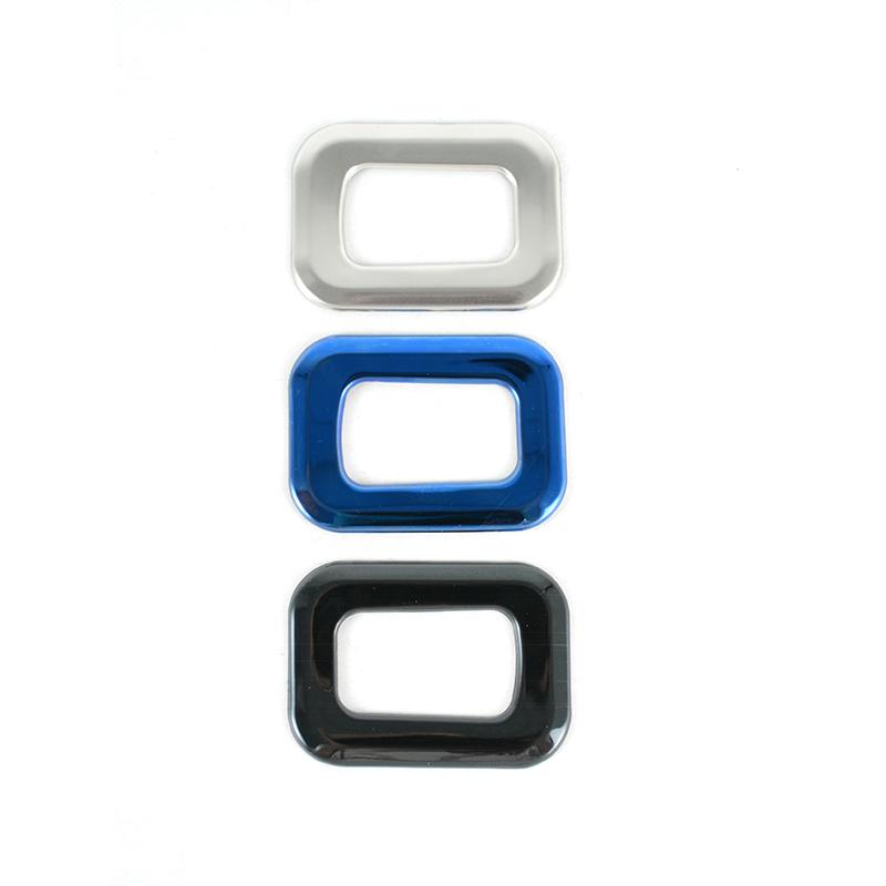 Car Door Trunk Switch Button Frame Stainless Steel Trim For Mercedes Benz C Class W205 GLC X253 2015- Interior Accessories