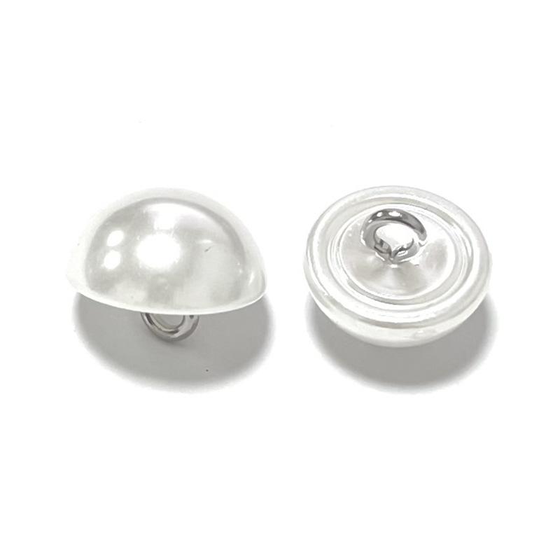 

10pcs Artificial Pearl Button Fashion Sewing Clothing Bag DIY Craft High-Grade Decorative Round Button Accessories 10mm