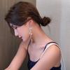 Pearl Long Tassel Earrings: High-End Luxury Design for Modern Socialites