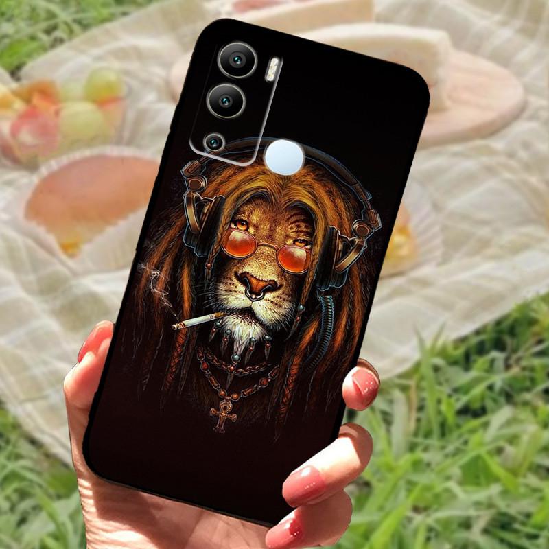 For Infinix Hot 12i Case 12 i X665B Silicone Soft TPU Phone Cover For Infinix Hot 12 Pro X668C Cases Hot12 X6817 Bumper Fundas