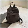Large capacity bag new simple casual versatile backpack female college student schoolbag lightweight travel backpack