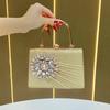 Dinner Bag: Niche Diamond-encrusted Handbag, Single-shoulder Crossbody Evening Dress Bag, Fashionable Handbag