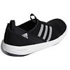 Adidas Fabric Casual Shock Absorbing Non-Slip Durable Low-Top Running Shoes Unisex Sneakers Black White B44290