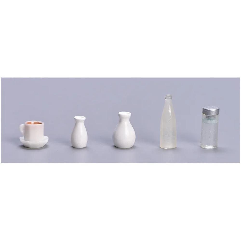 

Статуэтки Миниатюрные Имитированные Ретро Мебель Диван Прикроватный Столик Кошка Микро Пейзаж Украшения Для Украшения Дома Декор Комнаты