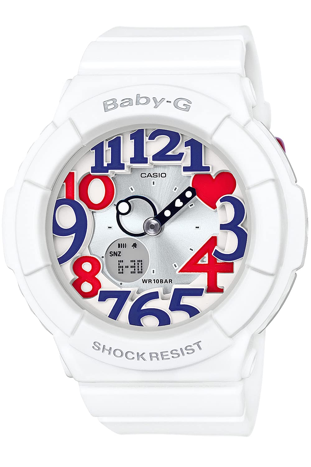 

Часы White Tricolor Series White [Casio] BABY-G BGA-130TR-7BJF
