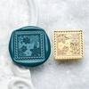 Emboss Sealings Wax Stamp Head Brasses Sealing Stamp Wax Seal Stamp Head Replacement for Envelope Sealing Greeting Card