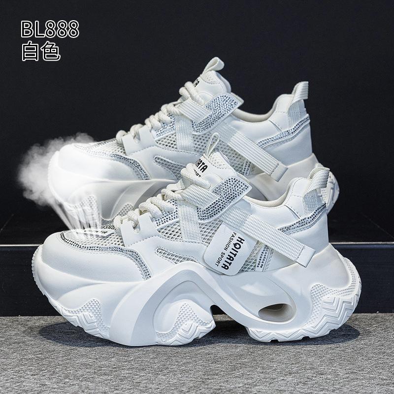 

Mesh dad shoes summer new lightweight thick-soled small breathable casual sneakers 34