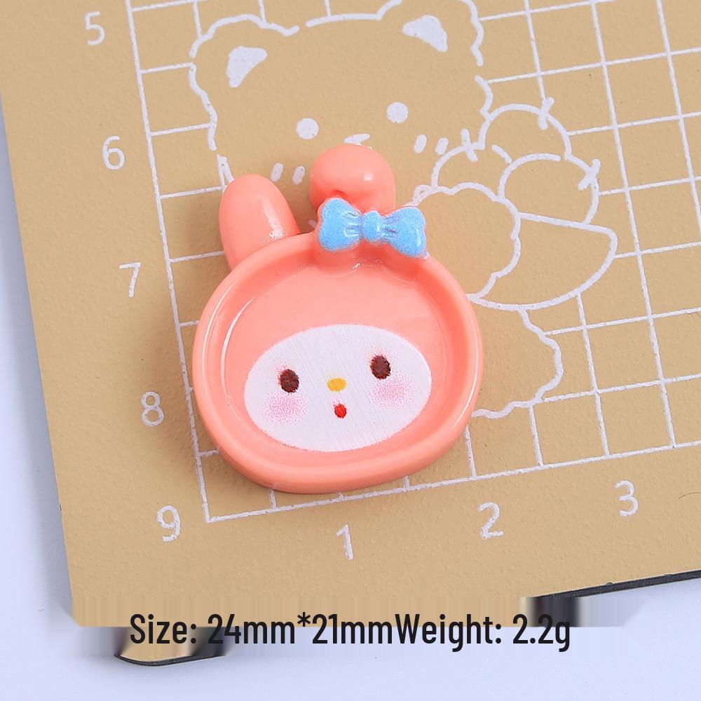 DIY Cartoon Animal Plate Cream Glue Handmade Phone & Hair Accessories Resin Kit