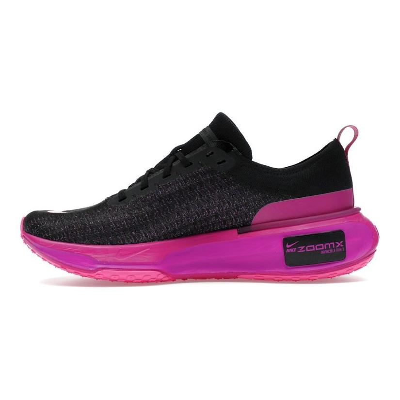 Nike ZoomX Invincible Run Flyknit 3 Black Vivid Grape Men Sneakers Hyper-Violet Laser-Fuchsia DR2615-006