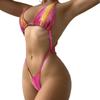 Women Colorful Strappy One Piece Swimsuit Summer Beach Swimming Bathing Suit