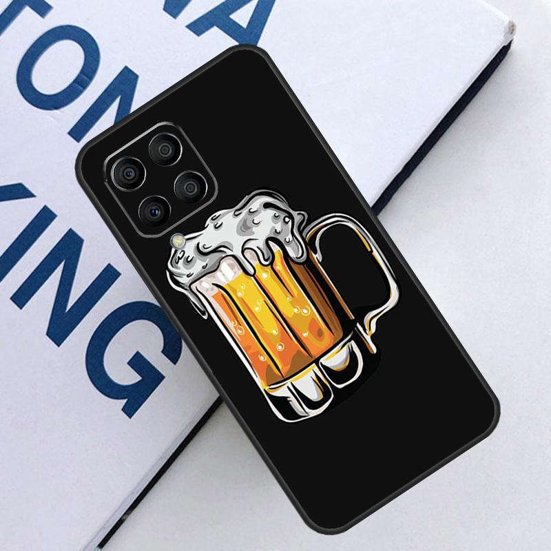 Beer Cup For Samsung Galaxy M35 M55 M14 M34 M54 M11 M21 M31 M13 M33 M53 M15 M12 M32 M52 M06 M16 Case