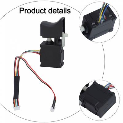 1PC Electric Drill Switch For Dayi 2106 Brushless Cordless Drill Trigger Switch