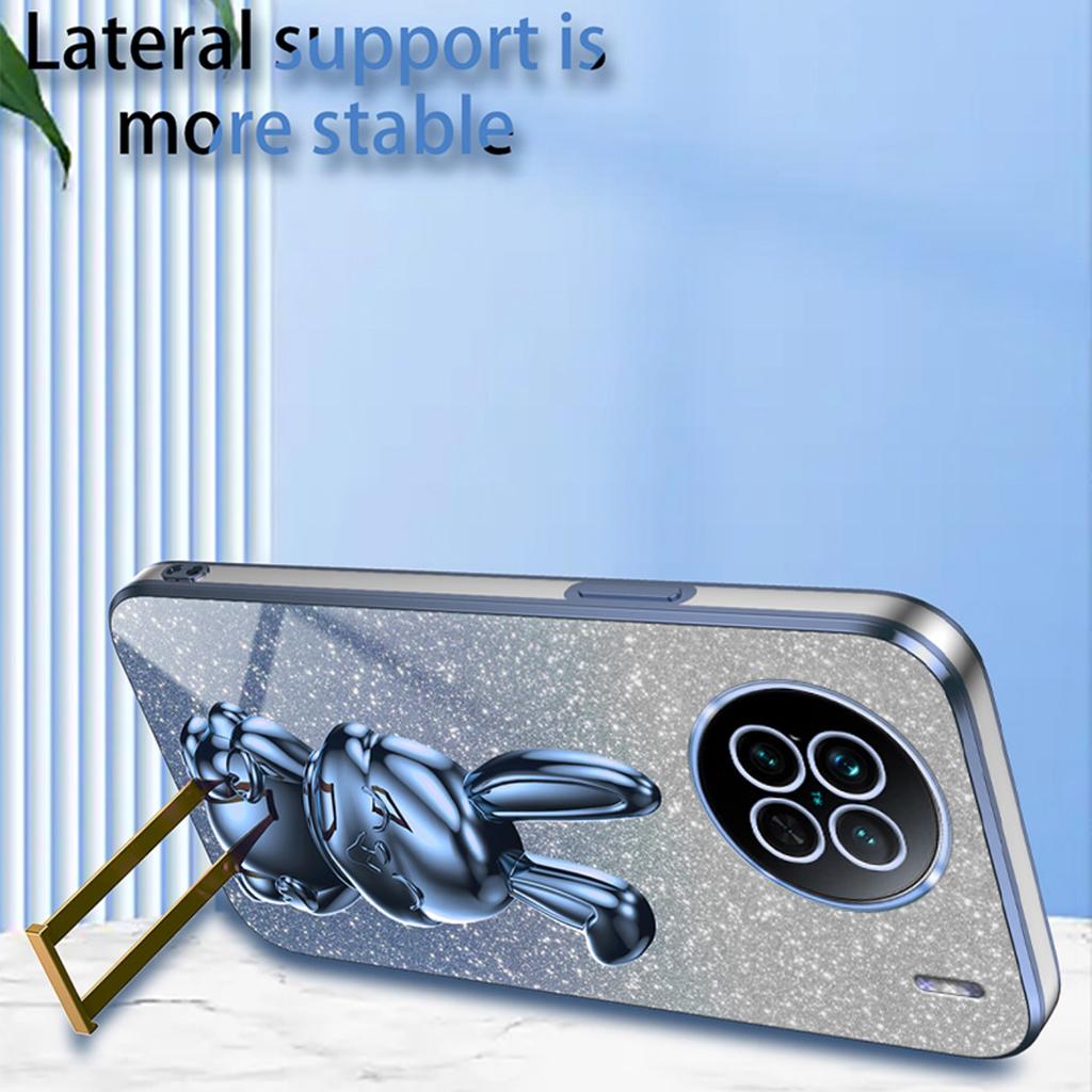 For vivo X90 5G Case Rabbit Design PC+TPU Kickstand Phone Cover