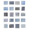 Silicone 3D Nail Art Moulds Delicate Shape Nail Art Template Mold Silicone Texture for Beauticians and Nail Art Learners