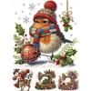 Xmas DIY Gem Art Diamond Painting Kits for Home Office Wall Decor Special Shape Partial Drill Dimond Art Paintings 11.81x11.81in